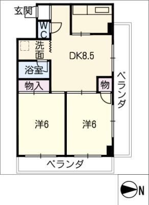 葛谷ダイアパレス栄　９０４号 9階