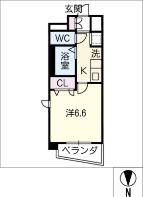ﾌﾟﾚｻﾝｽ大須観音駅前ｻｸｼｰﾄﾞ 201 2階