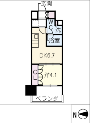 ザ・パークハビオ新栄 6階