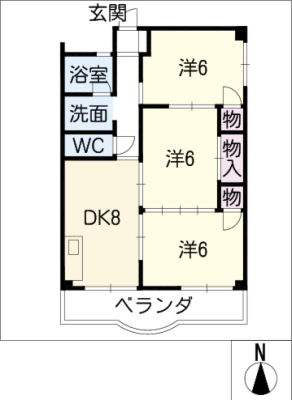 ファミール上松 4階