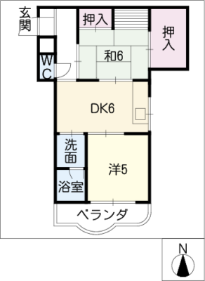 第二サンハイツ戸崎 1階