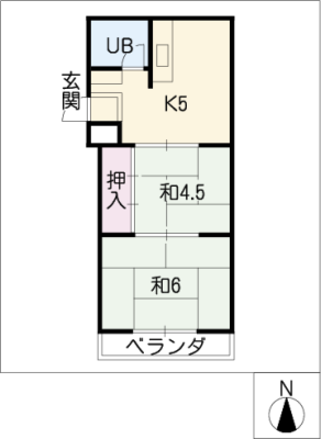 白山パレドール 2階