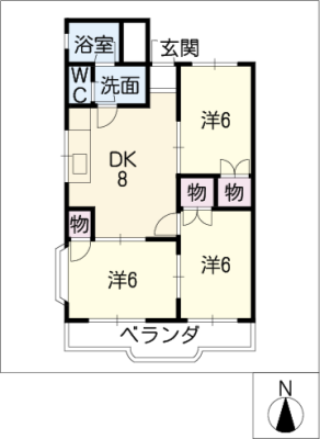 メゾン若福 1階