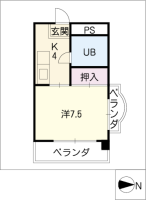 安田コーポ 3階