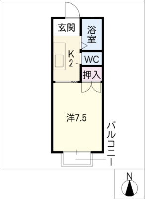 メゾンプルミエ 2階