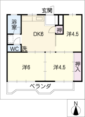 メゾン白山 3階