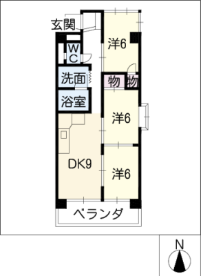 リバーサイド長良 5階