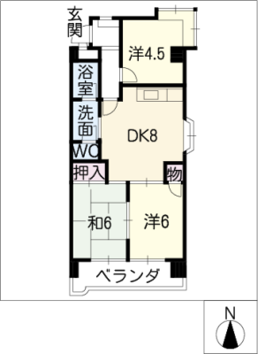 長良ＳＡＮＷＡマンション 5階