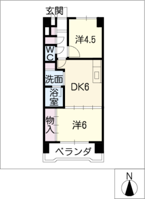 長良ＳＡＮＷＡマンション 2階