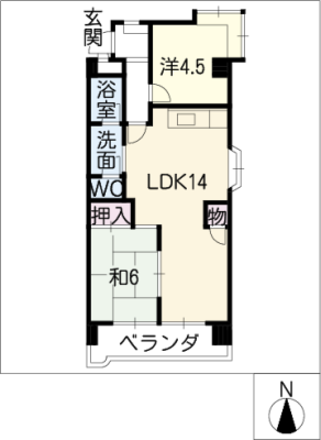 長良ＳＡＮＷＡマンション 1階