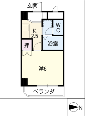 アリーチェ岐阜 6階