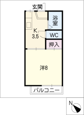 ファミール北川 1階