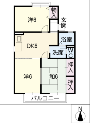 グランメールＳＡＷＡＤＡ 1階