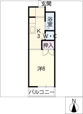 ハイネス鹿島 2階