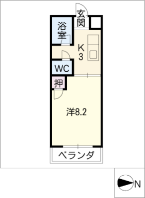 シングルライフ茜 2階