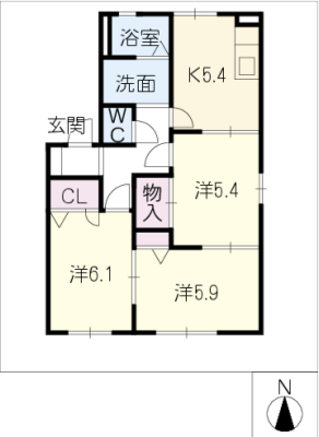 グランパルク 1階