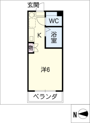 ブラウン・アベニュー・カメタ 4階