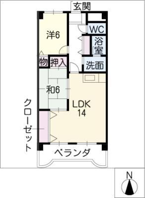 アーバンヒルズＴ３ 3階