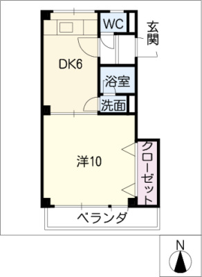 サンライズホーム鍵屋 1階