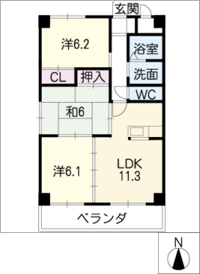 グラード 2階