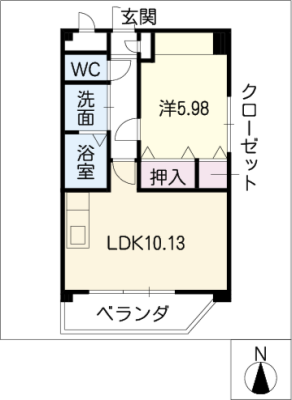 ヴィラ・コートＭ 1階