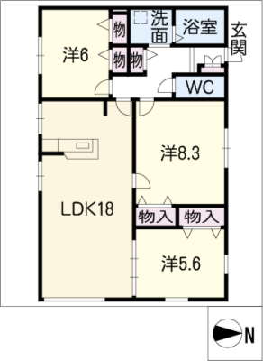 ヘーベルメゾン月丘町 1階