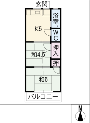 コーポ今嶺 2階