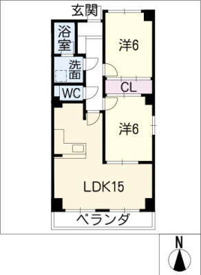 レジデンス　ヨシヤマ 4階