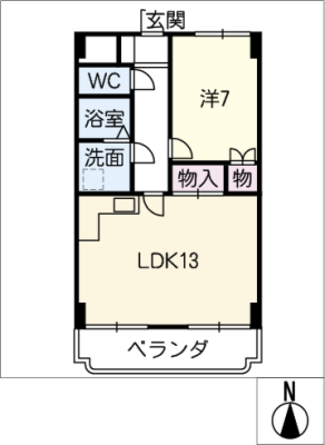 エトランゼ岐阜 2階