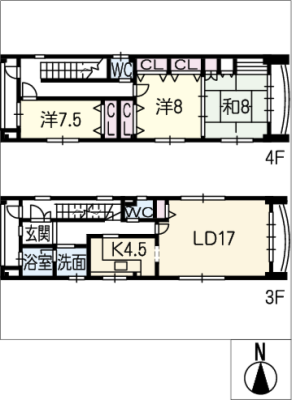 乾ビル３・４Ｆ 3階