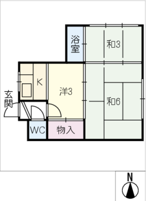 井上アパート 2階