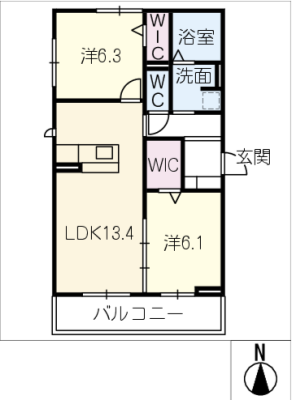 Ｄ－ＲＯＯＭ春日町 1階