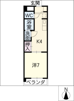 第二沢潟ハイツ 3階