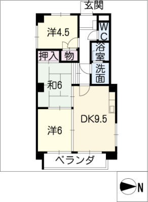 アサヒビル（住居） 3階