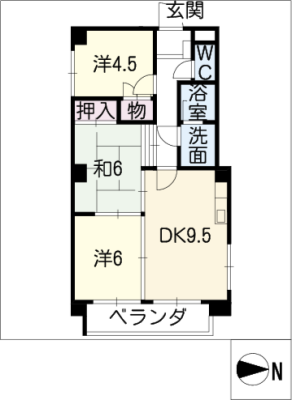 アサヒビル（住居） 2階