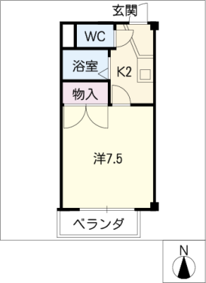 グリーンビレッジ 2階