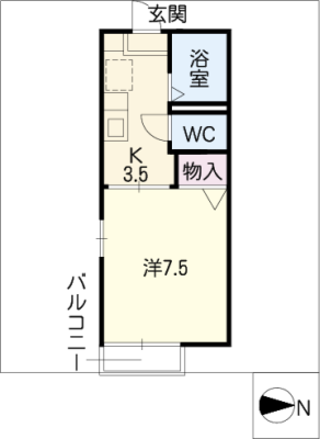 サンディベル杁ヶ池 1階