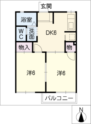 メゾン北浦 2階