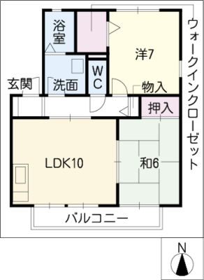 エクセルシティ　ノヴァ 2階