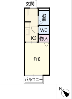 コーポくまばり 2階