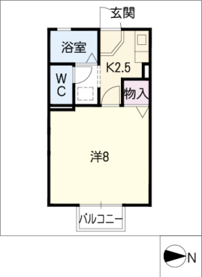 グレースハイム 2階