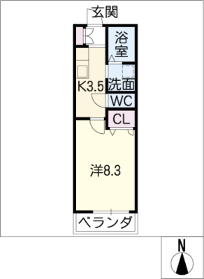 ウイング富が丘 3階