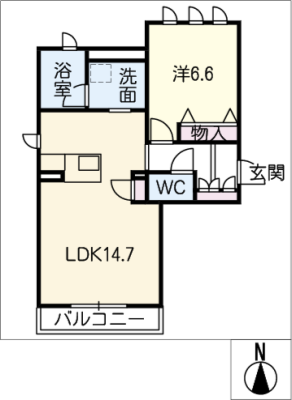 SHAMAISON NISHIYAMA 2階