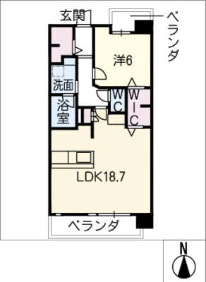 RADIANT FUJIGAOKA 2階