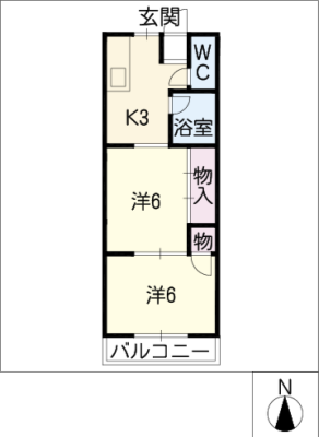 コーポ高木Ⅰ 1階