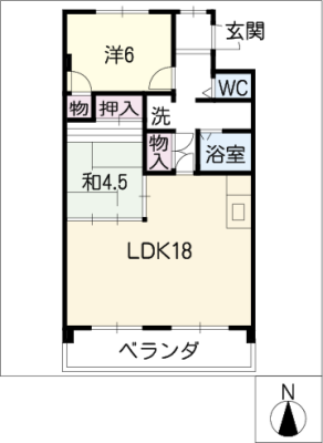 ヒルハイツ桃山 3階