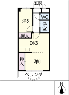 サン・モール井田 2階