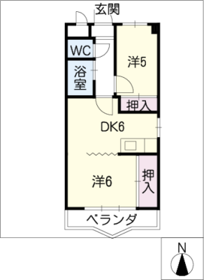 サン・モール井田 2階