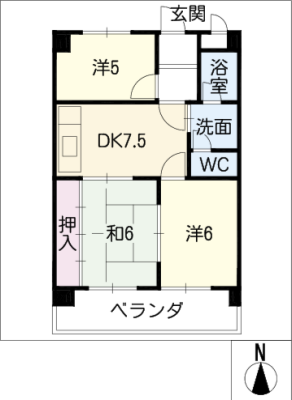 浅井マンション 4階