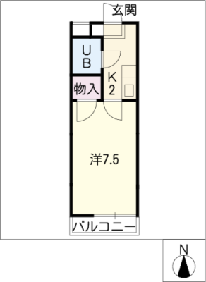しみづ荘Ⅱ 1階